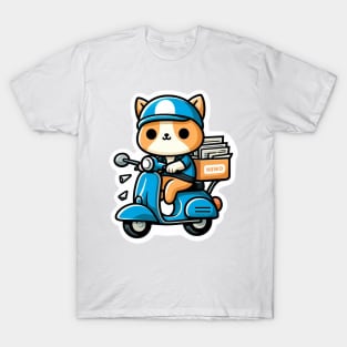 cat on a vespa T-Shirt